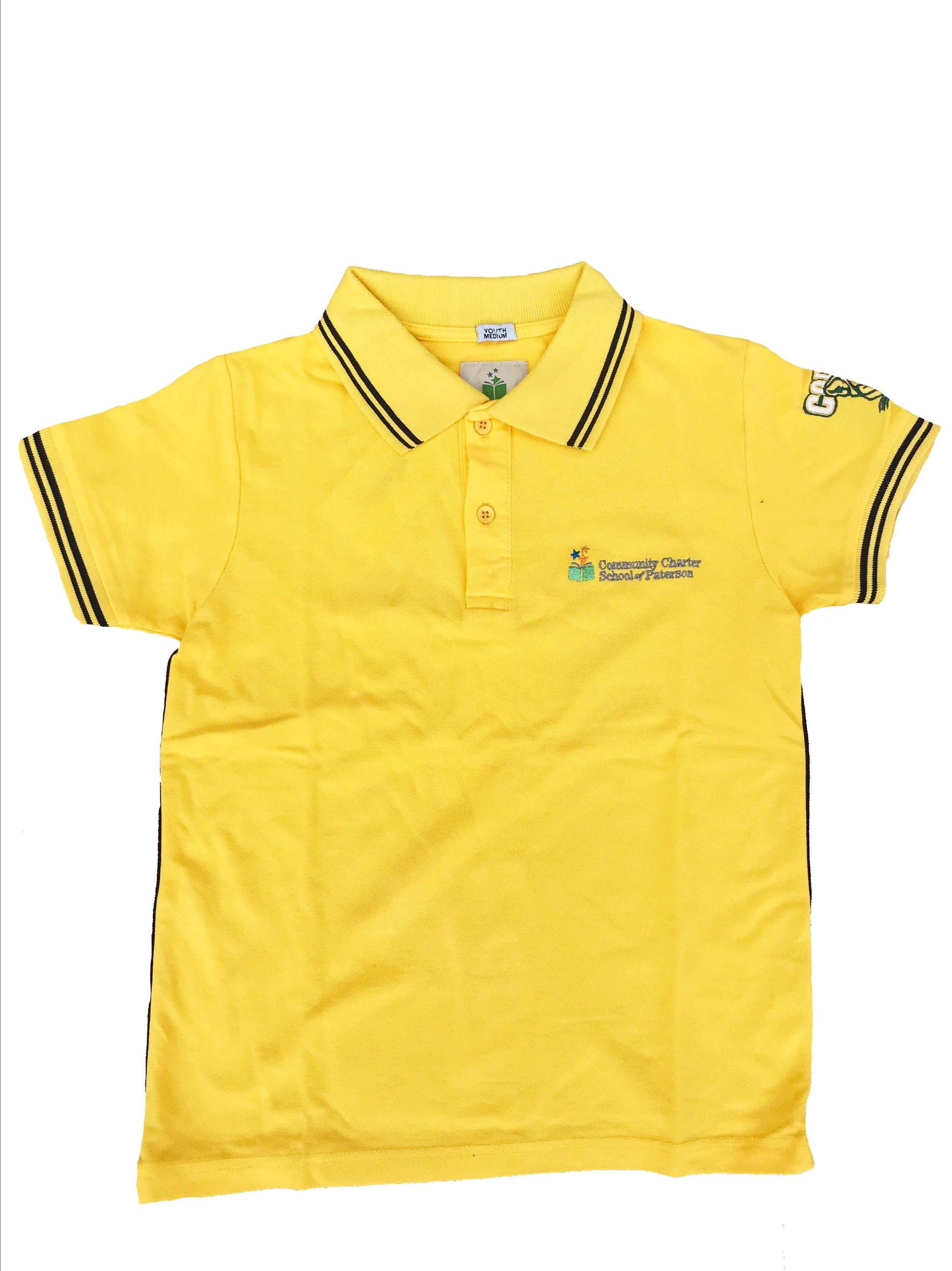 Yellow school polo online